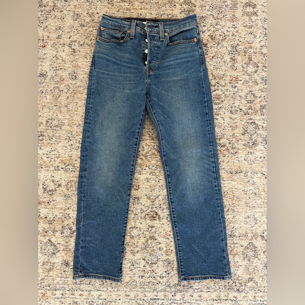 Levi’s Wedgie Straight Jeans- Size 27